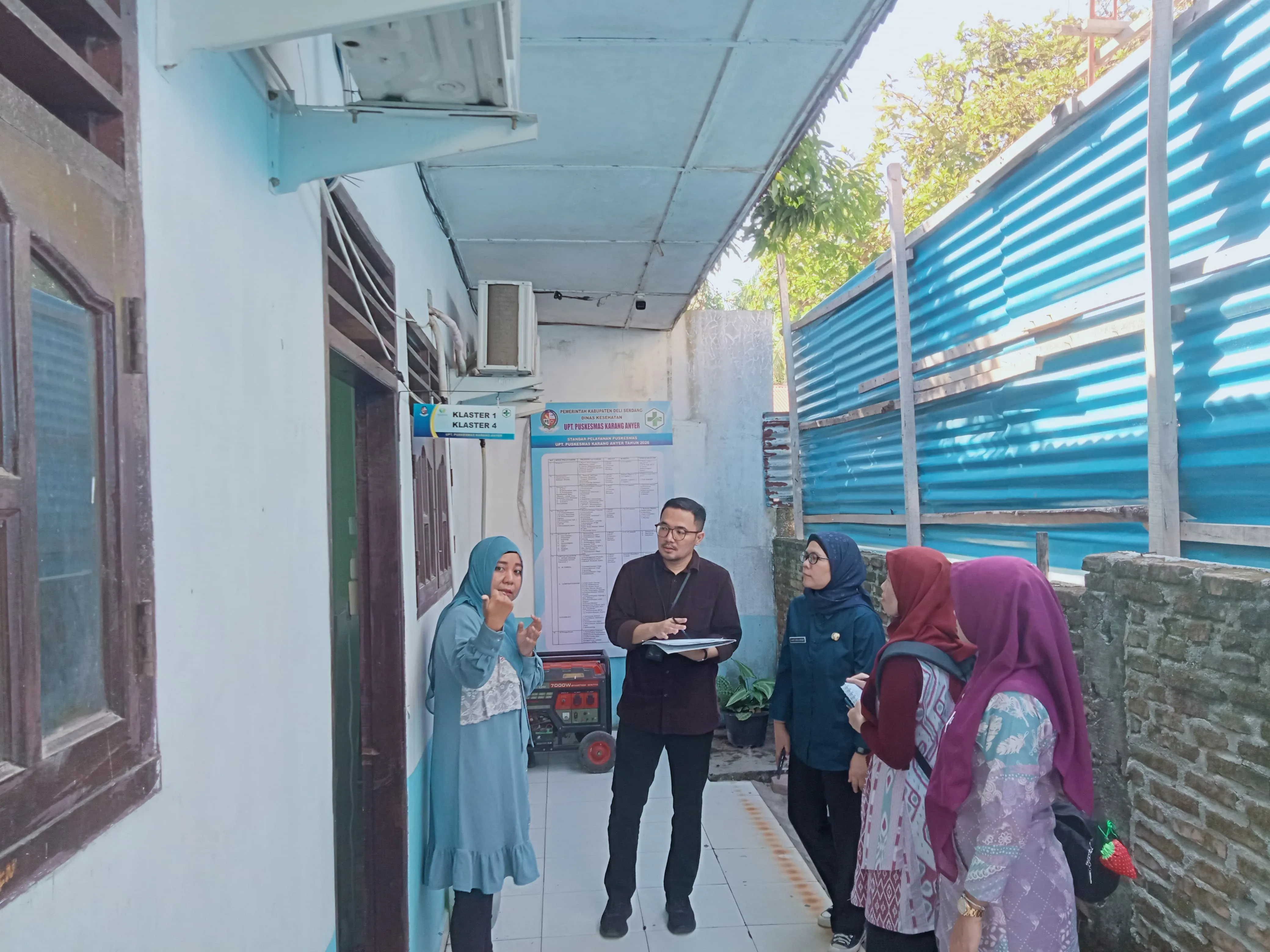 Tim Ombudsman Sumut Tinjau Pelayanan Puskesmas Karang Anyar