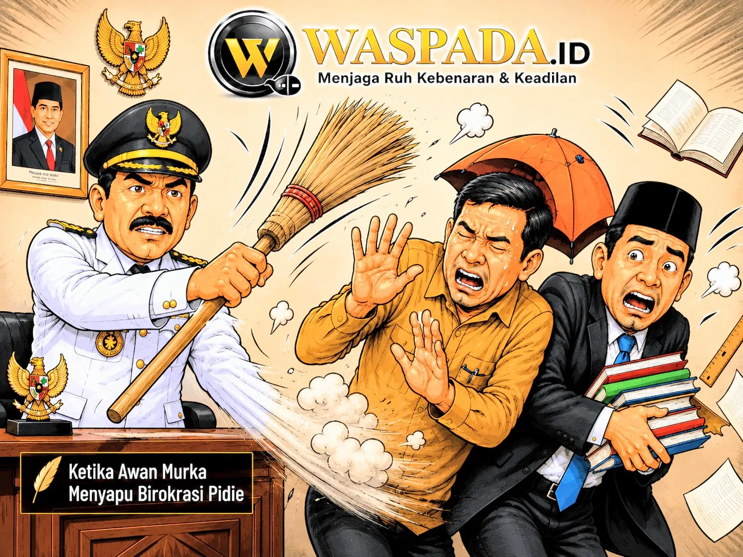 Ketika Awan Murka Menyapu Birokrasi Pidie