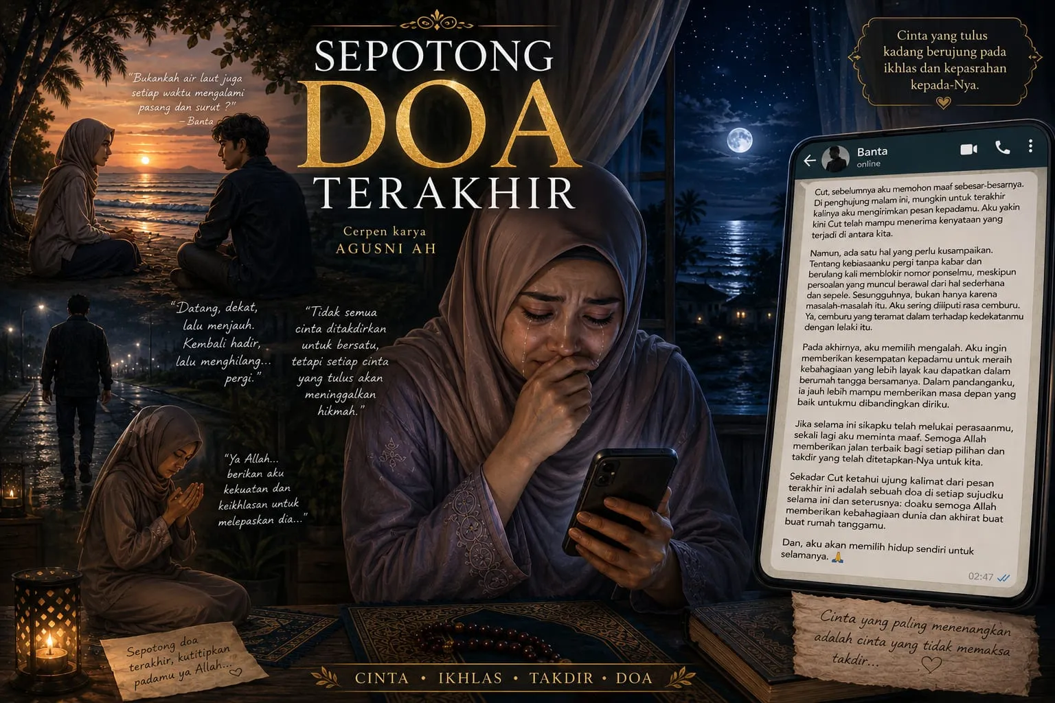 SEPOTONG DOA TERAKHIR CERPEN AGUSNI AH