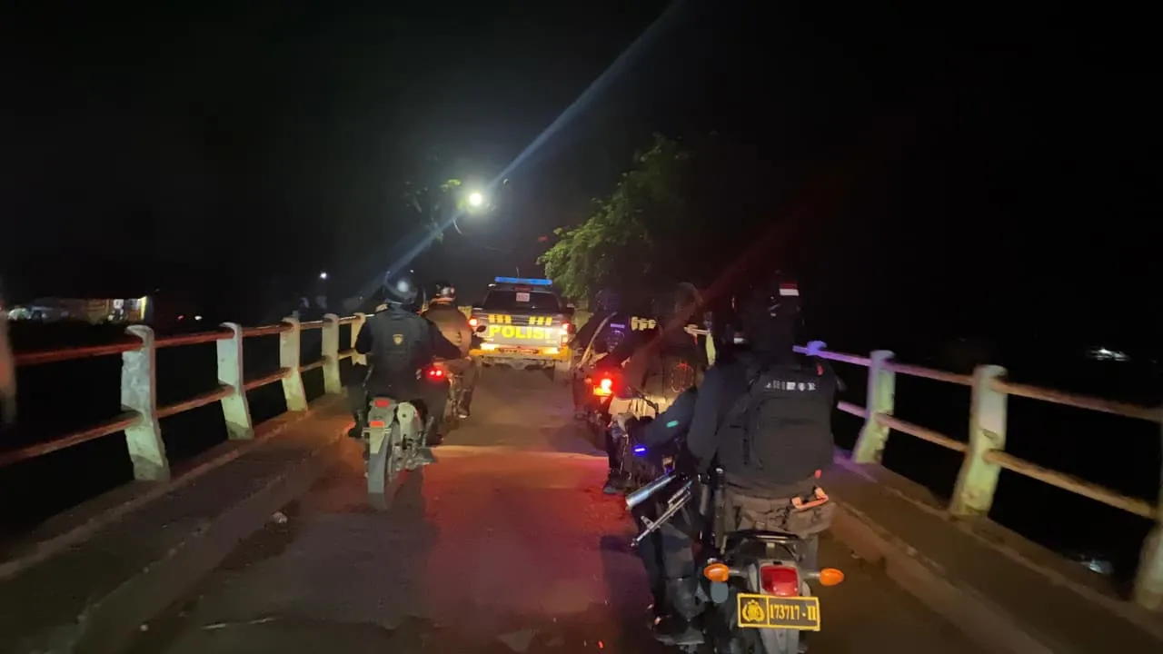 Polres Pelabuhan Belawan Gelar Patroli Gabungan Antisipasi Gangguan Kamtibmas