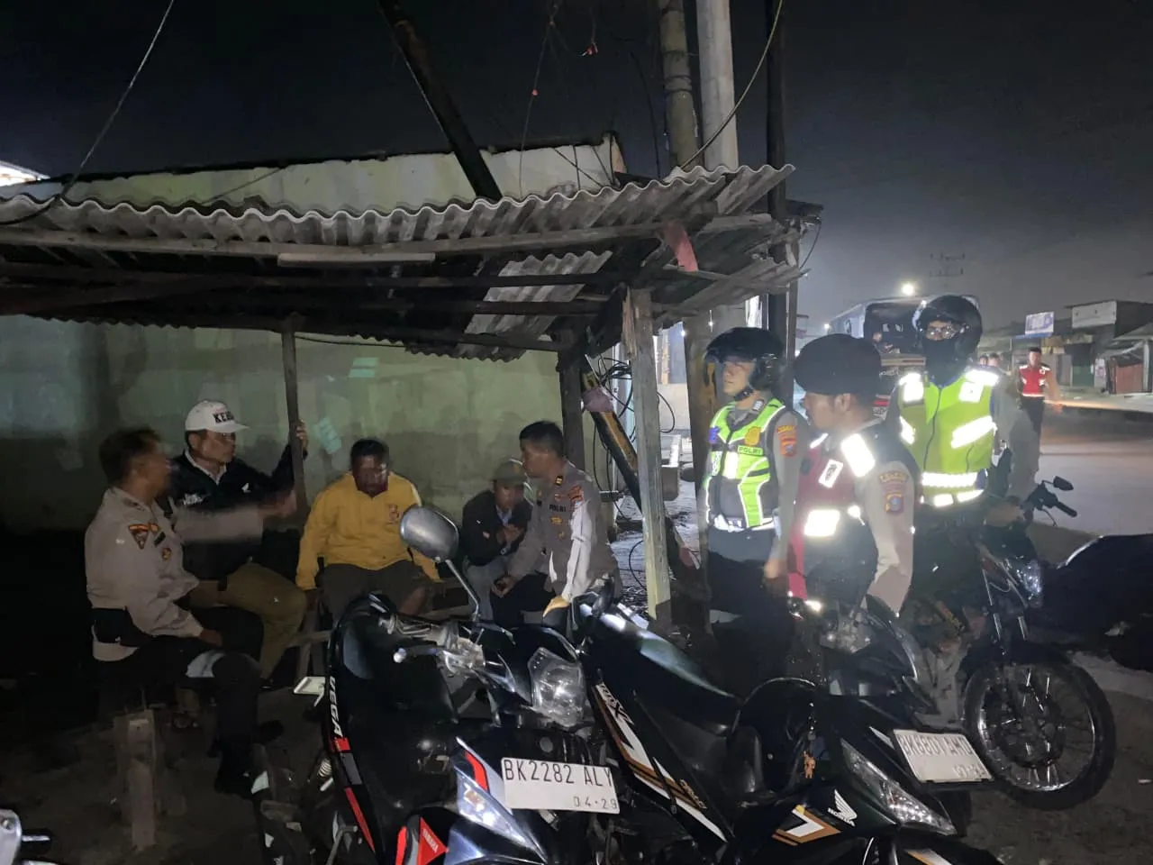 Polres Pelabuhan Belawan Gelar Patroli Gabungan Antisipasi Gangguan Kamtibmas