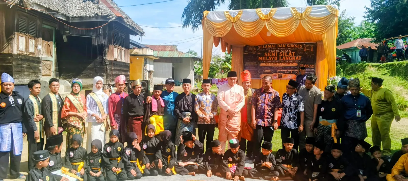 Pembukaan Pagelaran Seni Silat Melayu Langkat, Syah Afandin: Silat Budaya Asli Indonesia