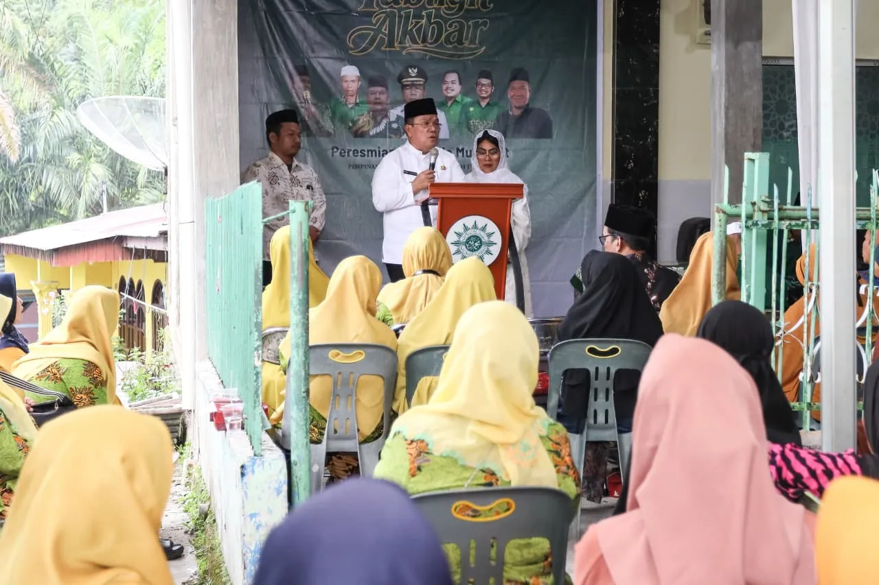 Wesly Silalahi Harap Musala Muslimat Membawa Manfaat bagi Masyarakat