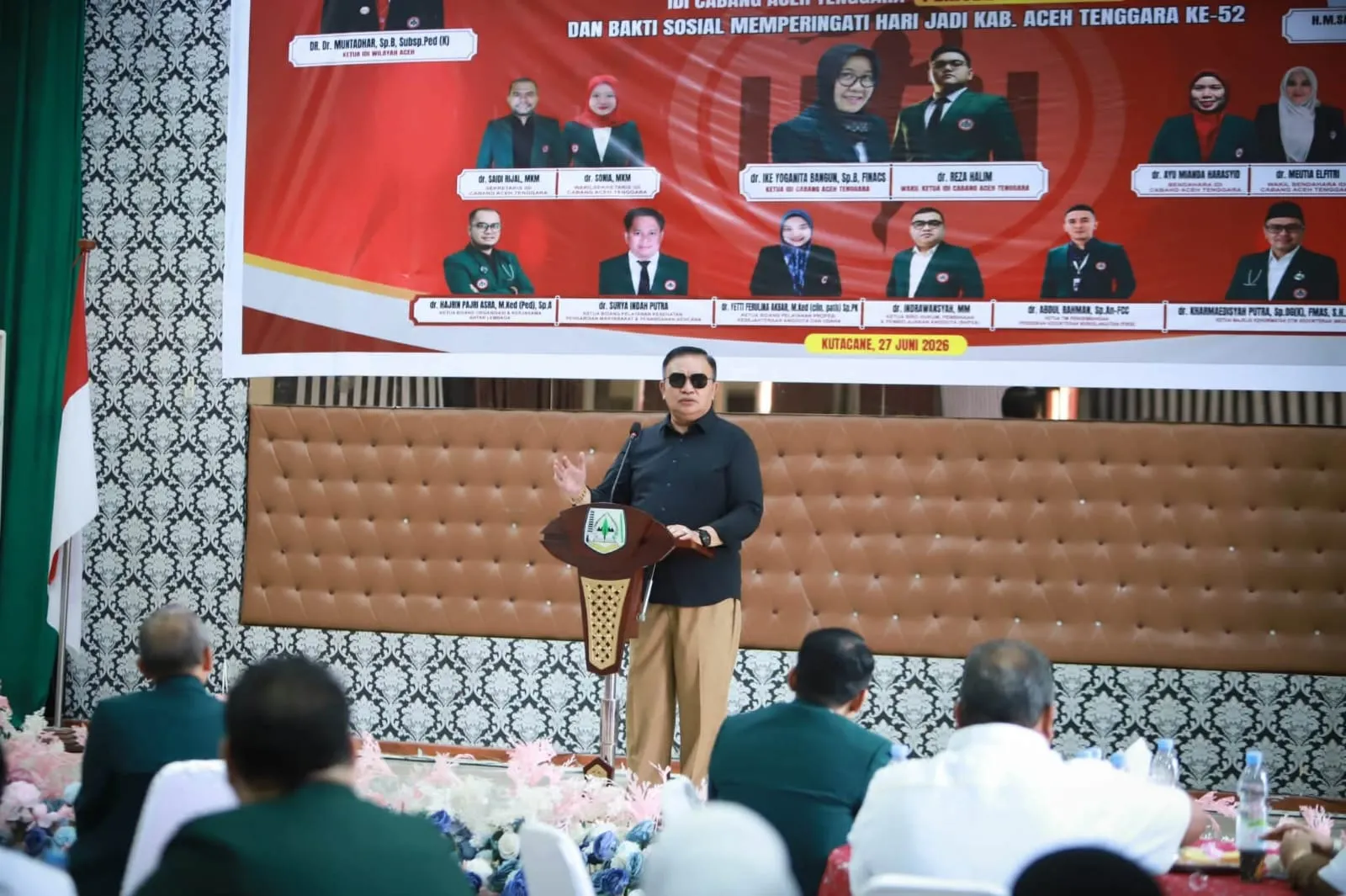 Bupati Salim Fakhry Lantik Pengurus IDI Aceh Tenggara
