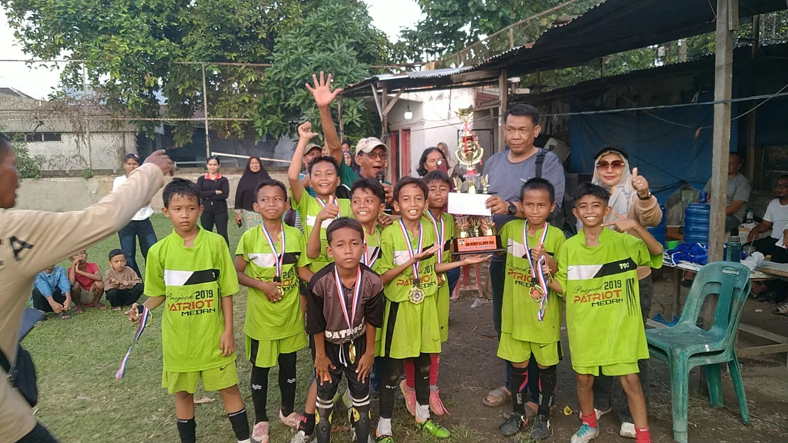 SSB Patriot Medan U11 Cetak Sejarah, Juara Festival Sepak Bola Se-Sumut
