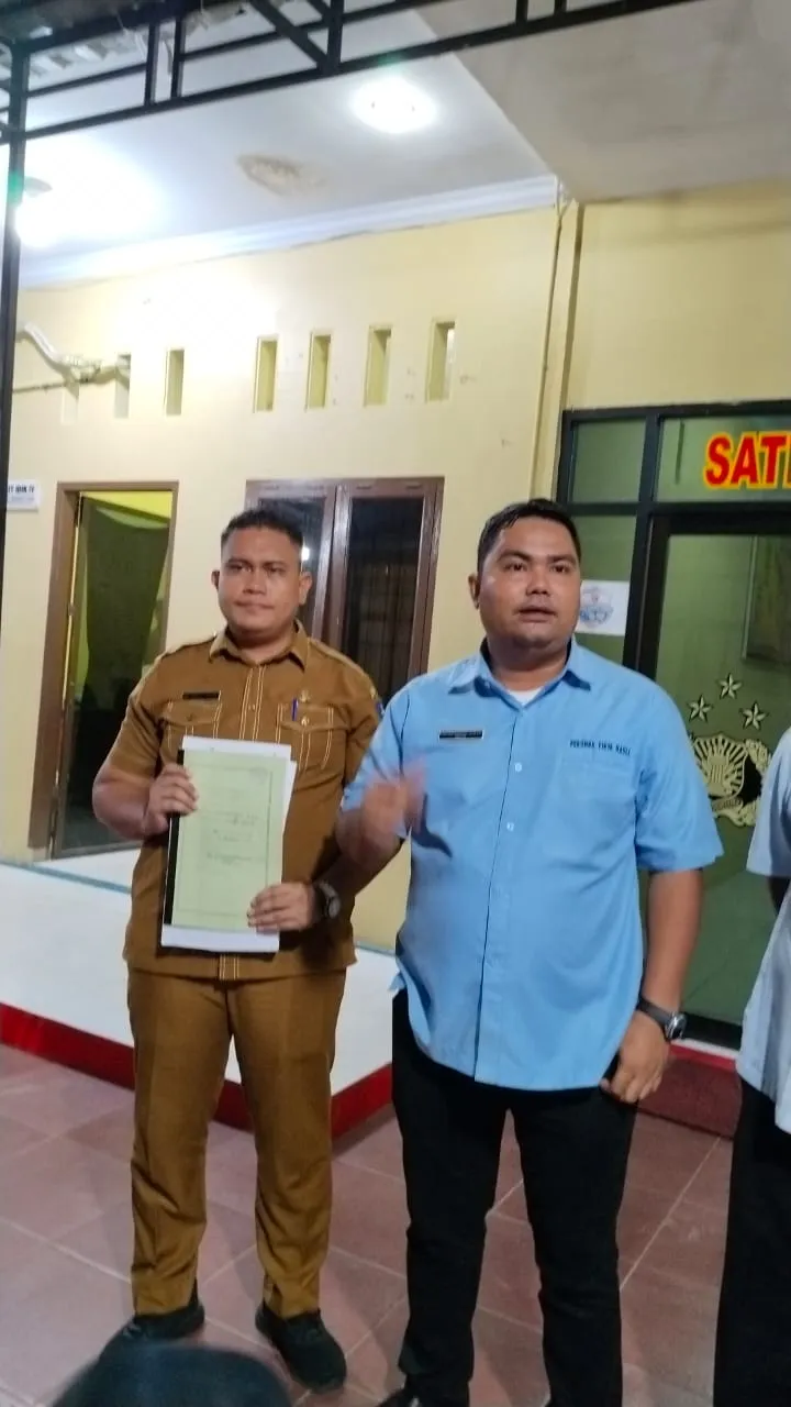 Perumda Tirta Nauli Laporkan Dugaan Penyerobotan Lahan WTP Sarudik ke Polres Tapanuli Tengah
