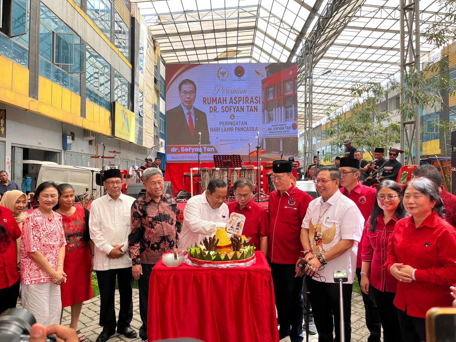 Peresmian Rumah Aspirasi dr Sofyan Tan, Terbuka Untuk Semua Kalangan