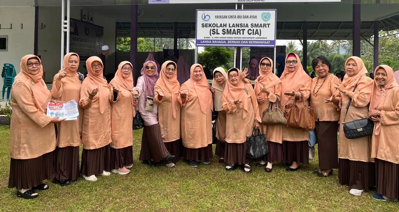 LPPLU Sumut Kunjungi Sekolah Lansia SMART Rantau Prapat