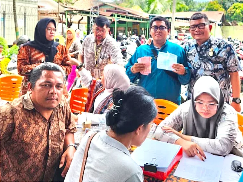 Bapenda Medan Ajak Masyarakat Manfaatkan Pojok PBB Di MPP Roadshow Medan Amplas