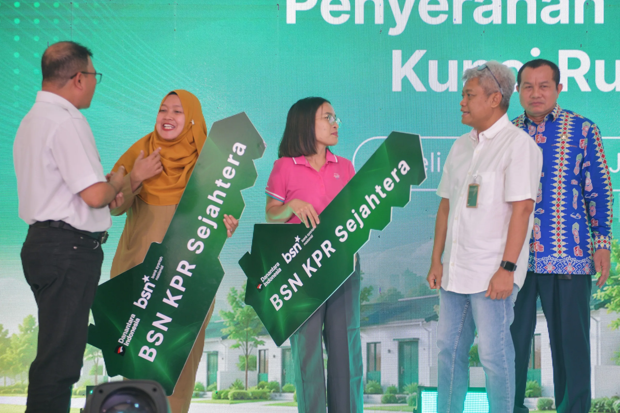 Gelar Akad Massal 6.000 rumah, Bank BSN Kuasai Pangsa Pasar Rumah Rakyat