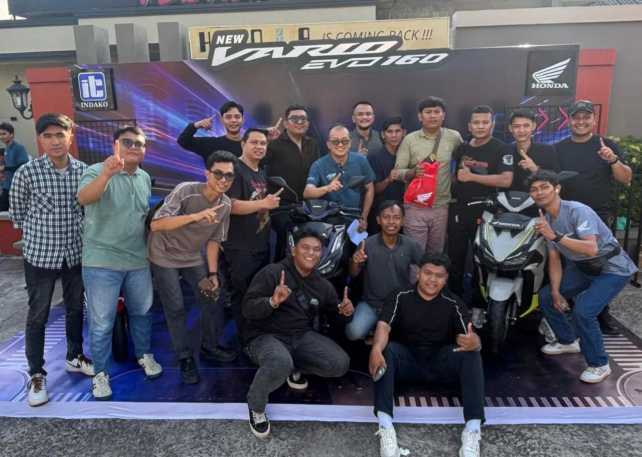 New Honda Vario Evo 160 Curi Perhatian Bikers Sumut