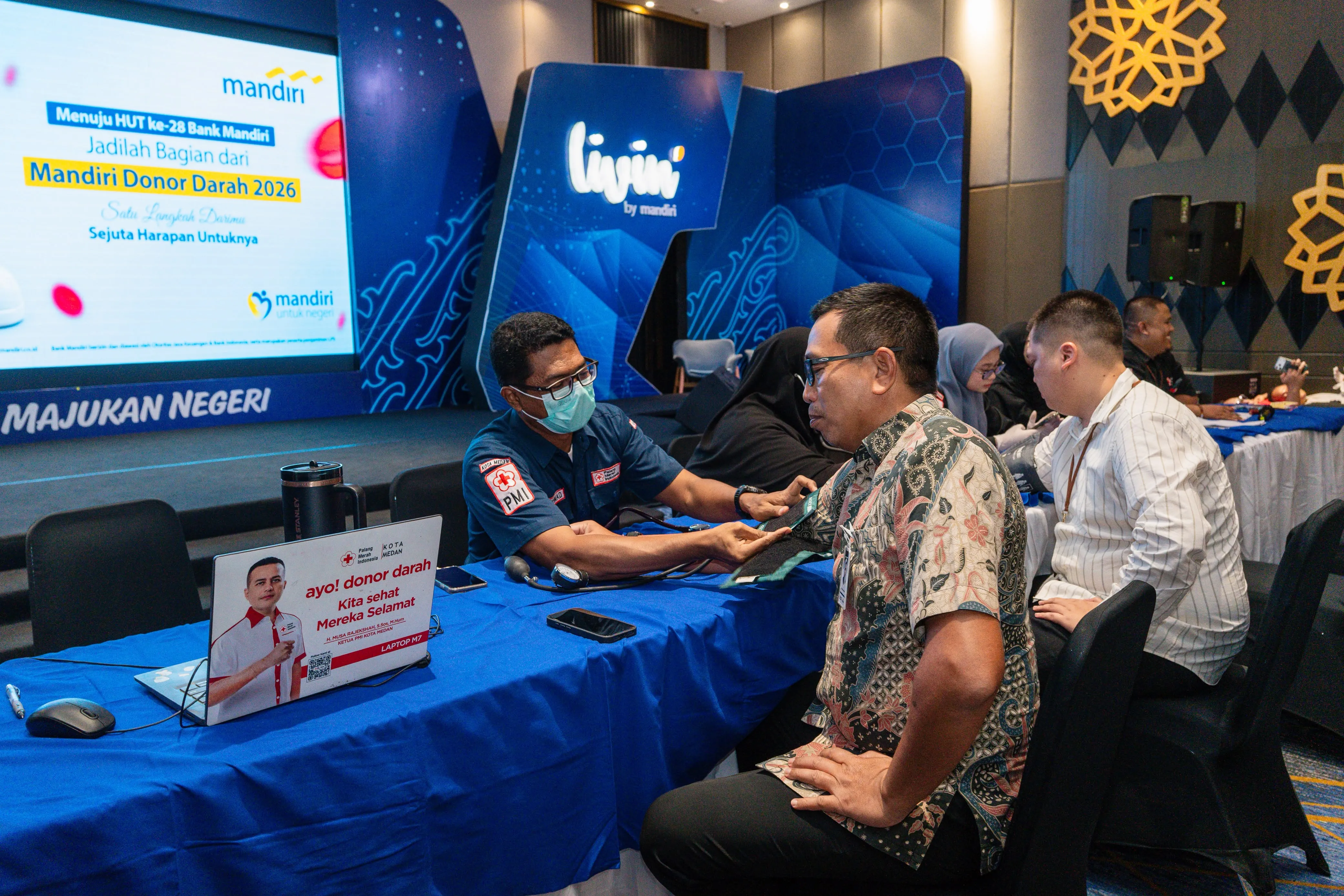 Mandiri Donor Darah Hadir Kembali Di Medan: Satu Langkah Darimu, Sejuta Harapan Untuknya