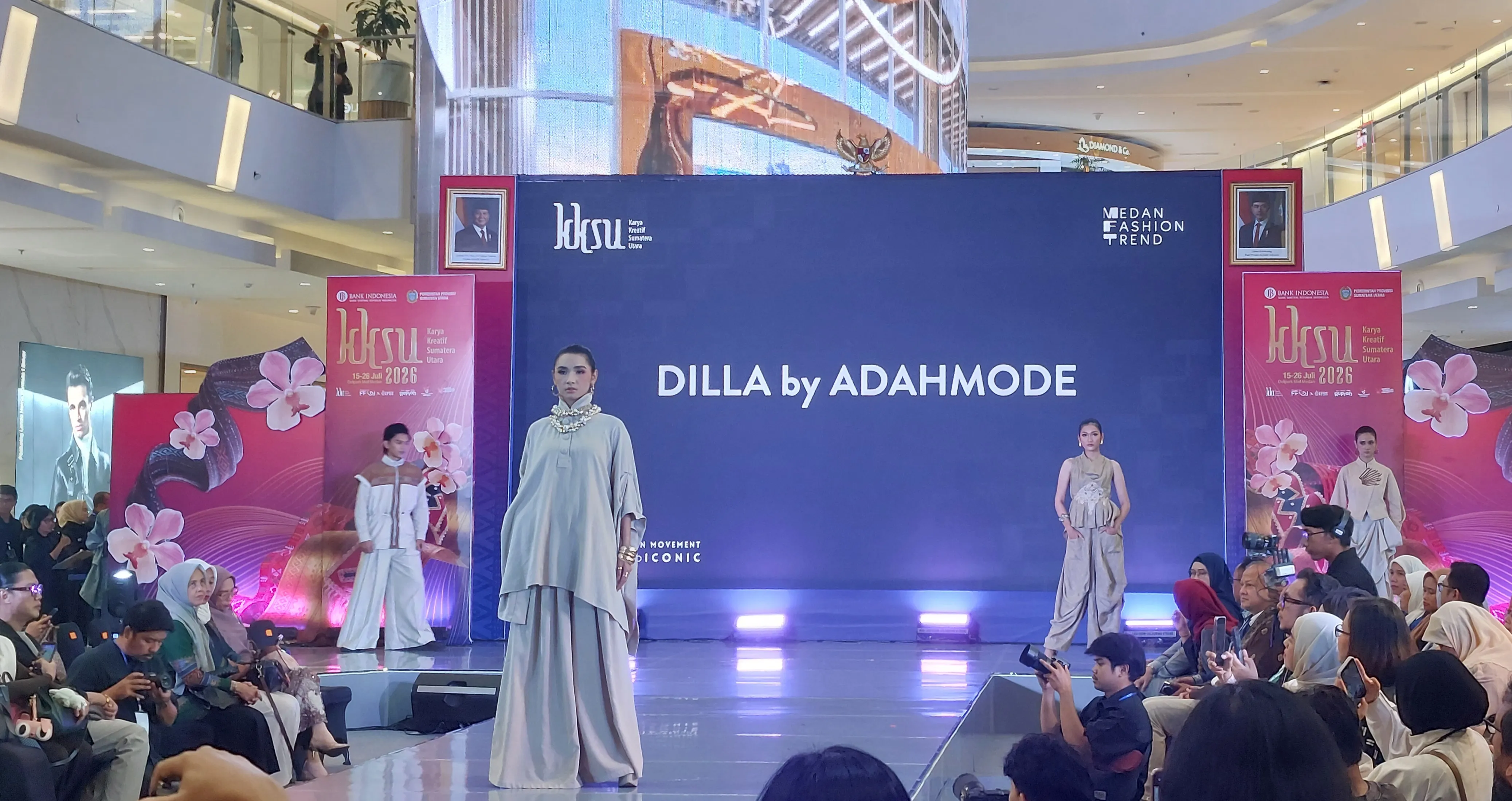 Medan Fashion Trend Meriahkan KKSU 2026, Dorong Wastra Lokal Jadi Motor Baru Ekonomi Kreatif Sumut