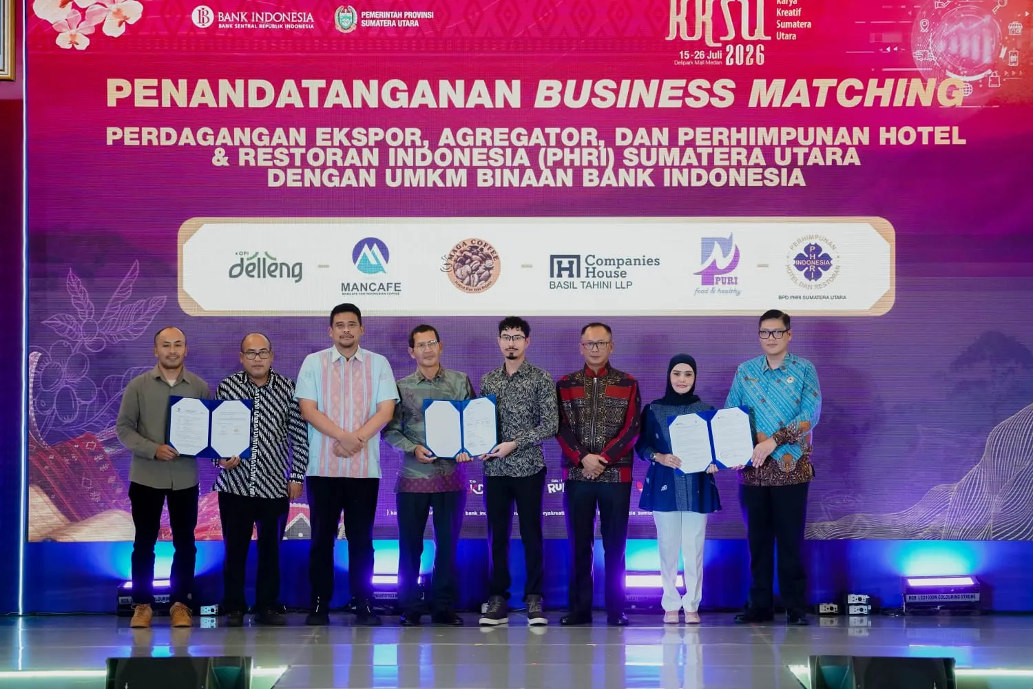 KKSU 2026 Perkuat Sinergi BI Bersama Pemprov Sumut Mendorong UMKM Naik Kelas
