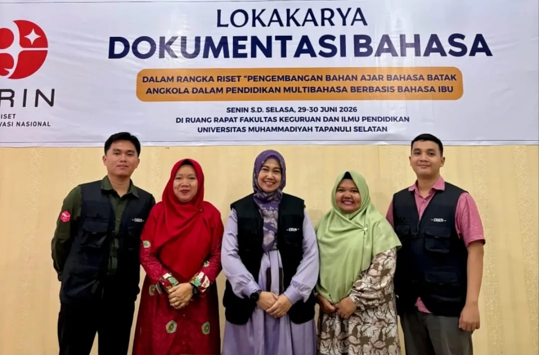 BRIN Dan FKIP UM Tapsel Gelar Lokakarya Pelestarian Bahasa Batak Angkola