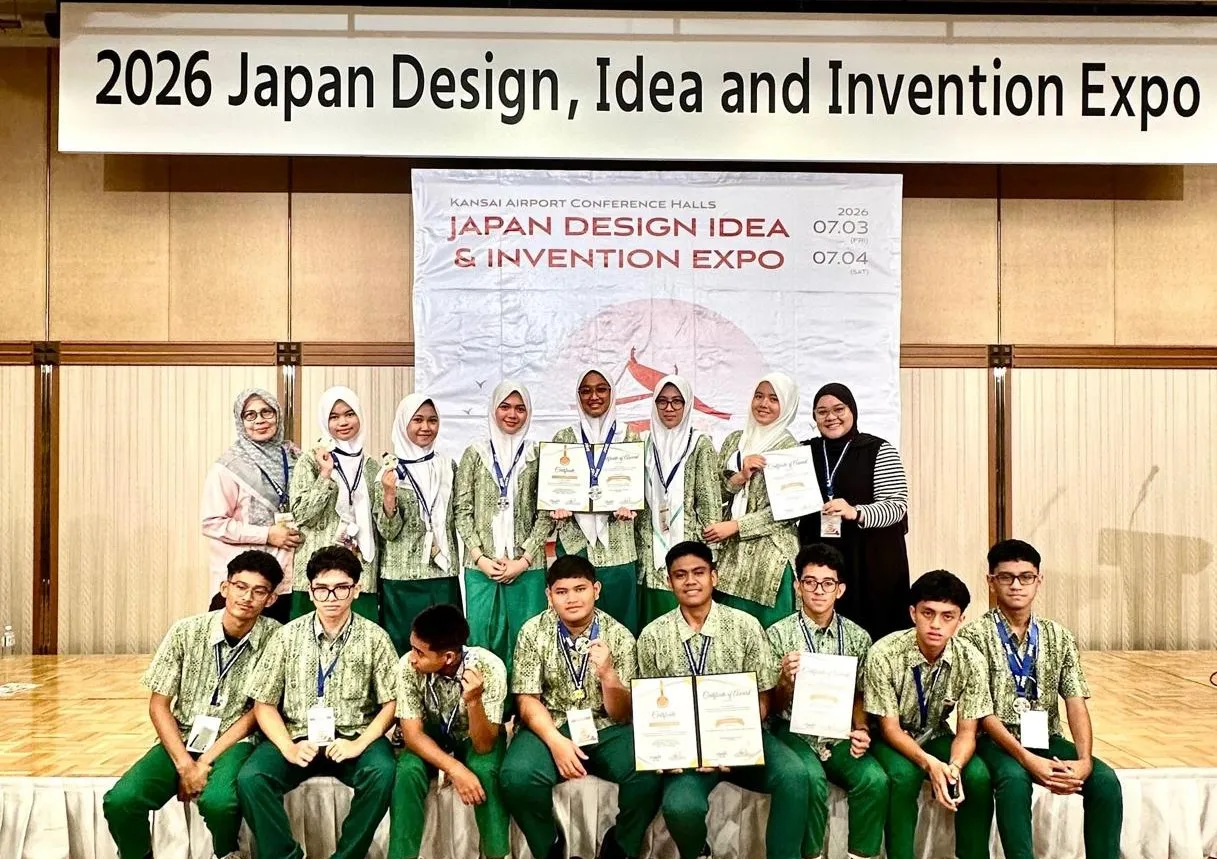 SMANTIG Borong Emas, Perak dan Penghargaan Internasional di Jepang