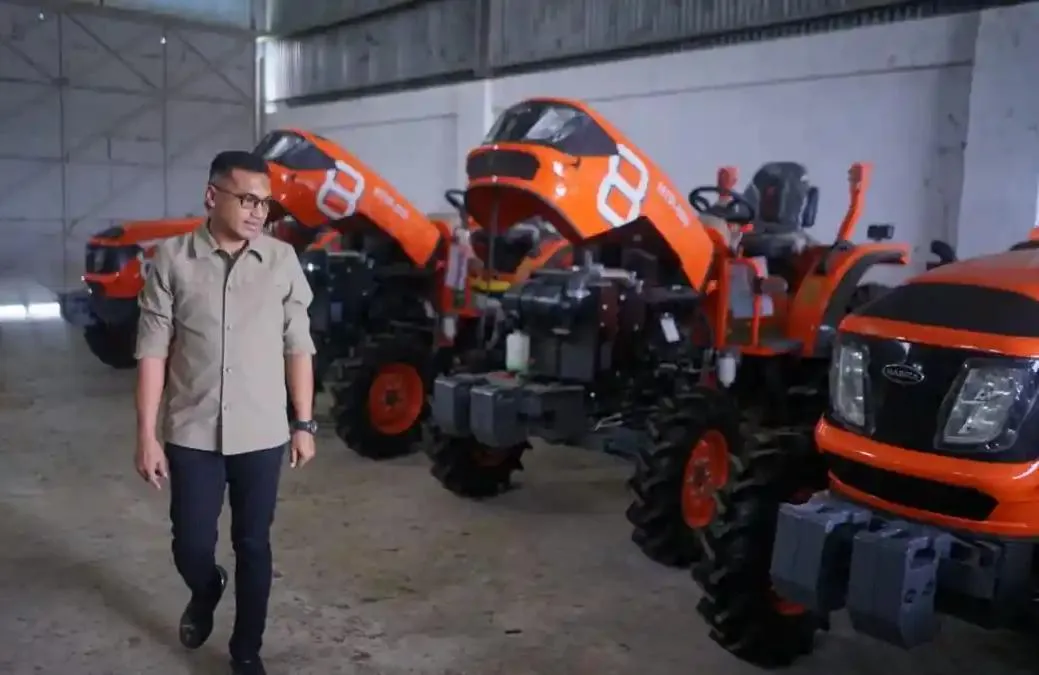 Hasil Koordinasi dengan Pusat, Abdya Raih Ratusan Alsintan