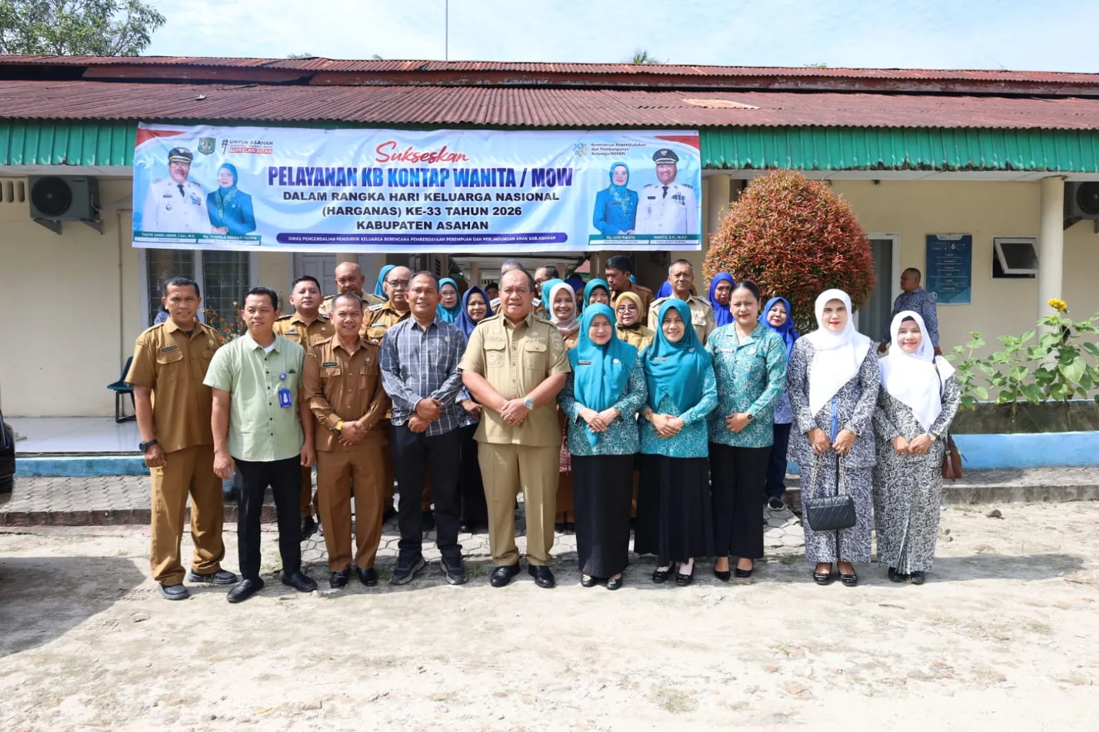 Bupati Asahan Hadiri Pelayanan MOW, Dorong Akses KB Berkualitas Peringati HARGANAS ke-33
