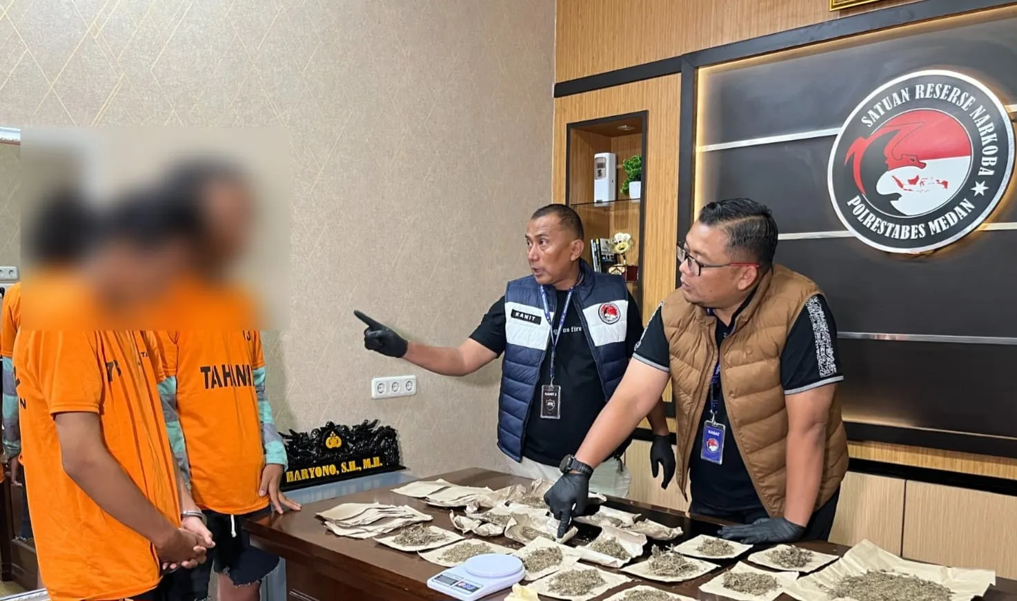 Dari Bangku Kuliah ke Meja Hijau: Polrestabes Medan Bongkar Peredaran Ganja di Lingkungan Mahasiswa