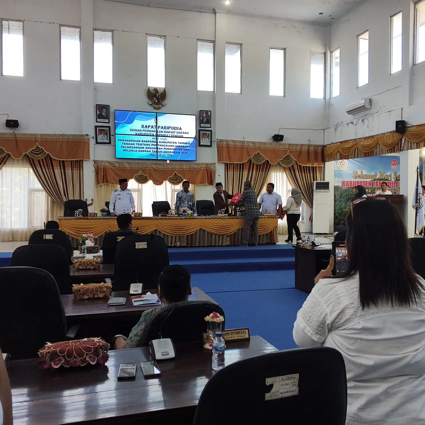 Ketua DPRD Ahmad Rivai Sibarani Buka Paripurna Pertanggungjawaban APBD 2025, Seluruh OPD Diminta Transparan