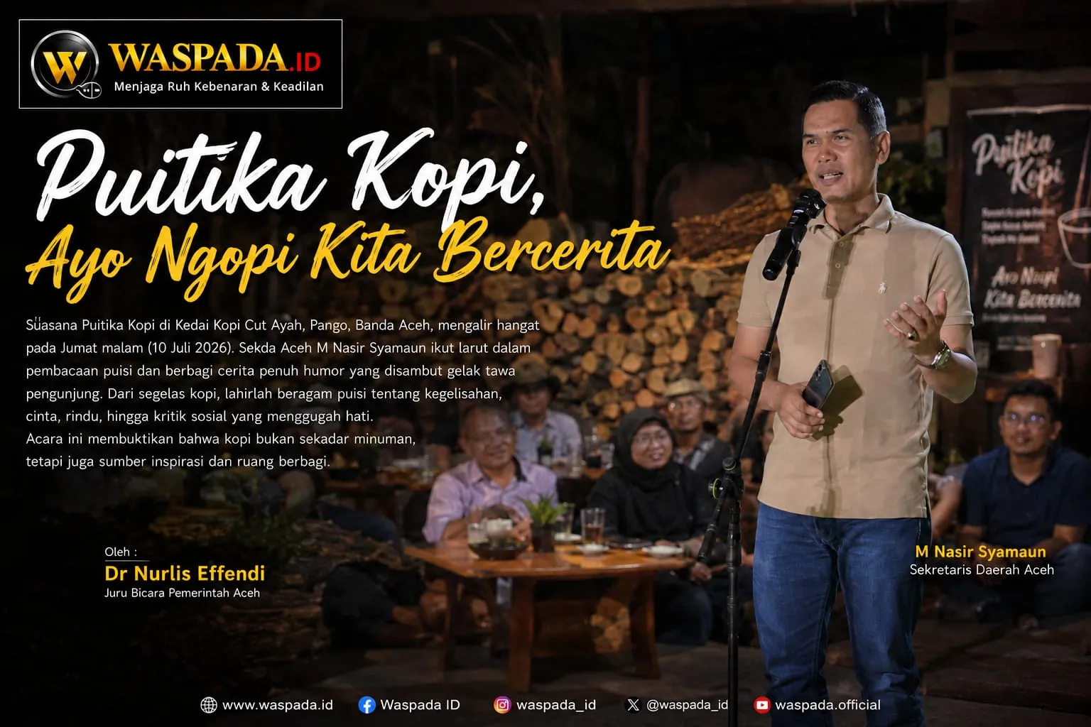 Puitika Kopi, Ayo Ngopi Kita Bercerita