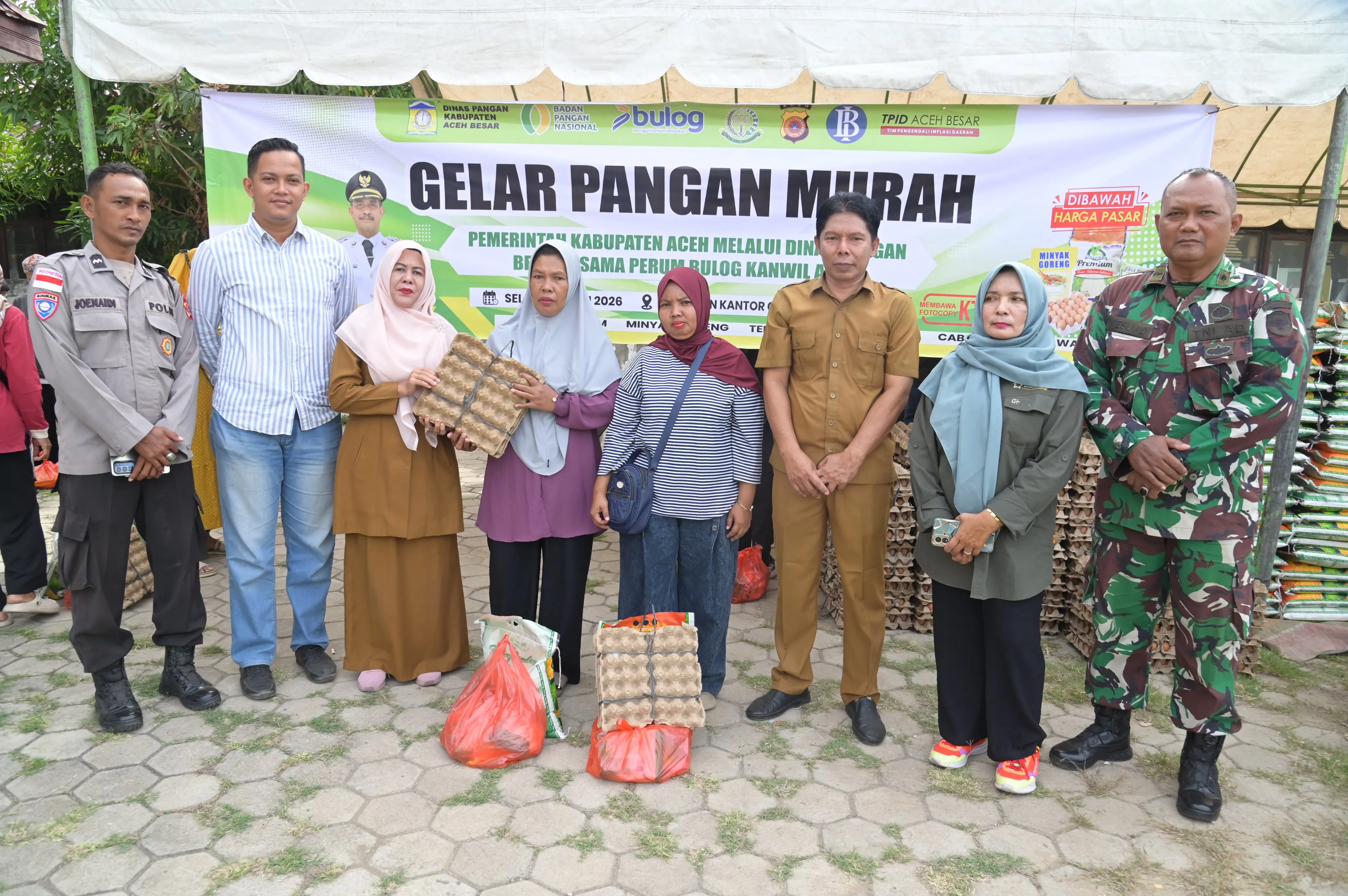 Gerakan Pangan Murah di Baitussalam Jadi Andalan Tekan Harga Sembako