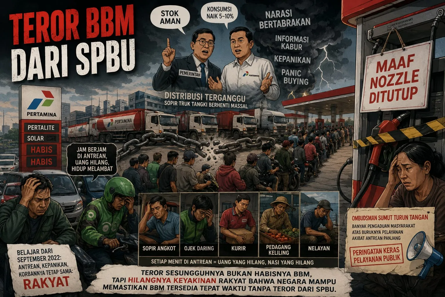 Teror BBM dari SPBU
