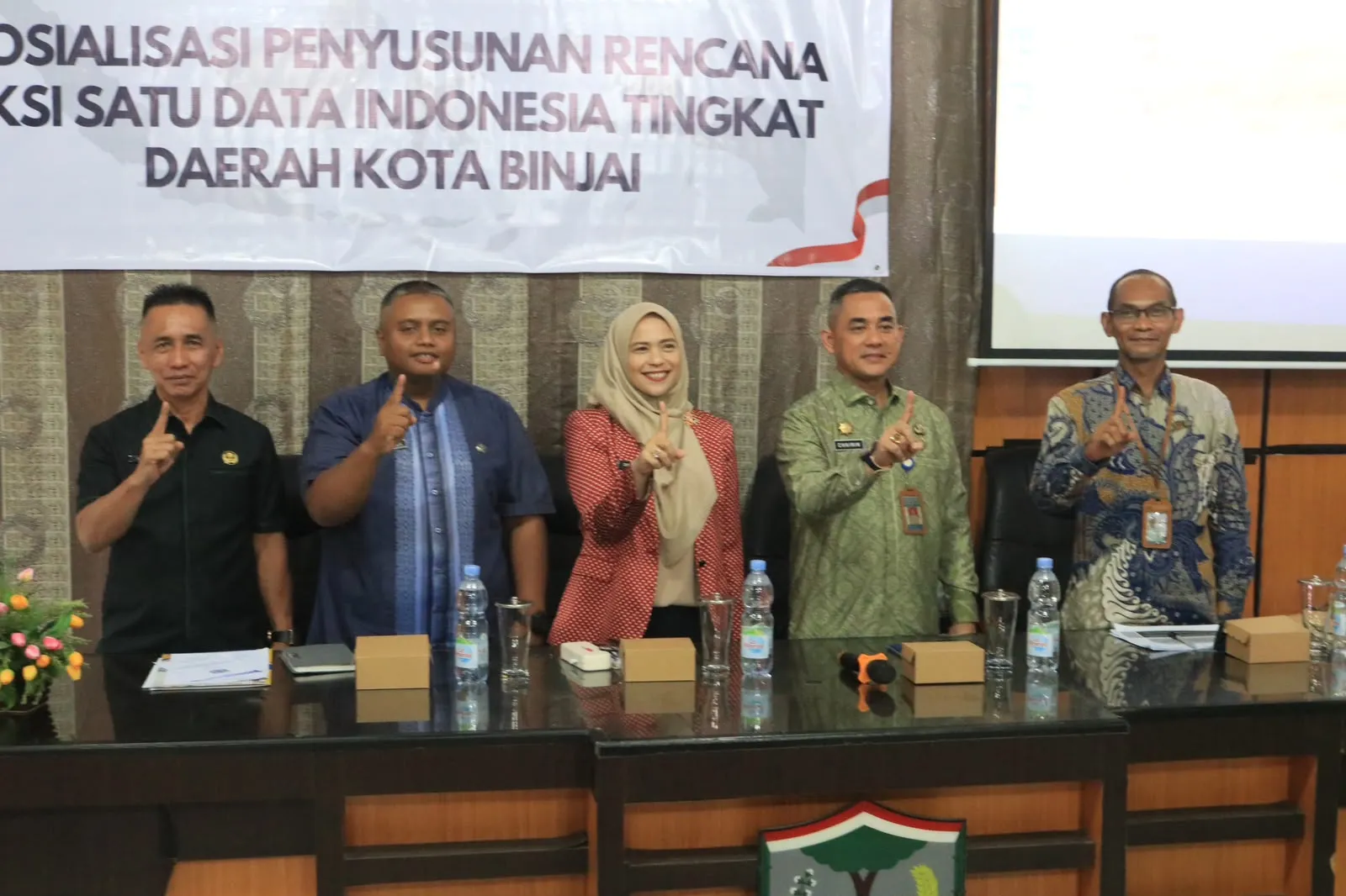 Pemko Binjai Perkuat Tata Kelola Data melalui Sosialisasi Penyusunan Rencana Aksi Satu Data Indonesia
