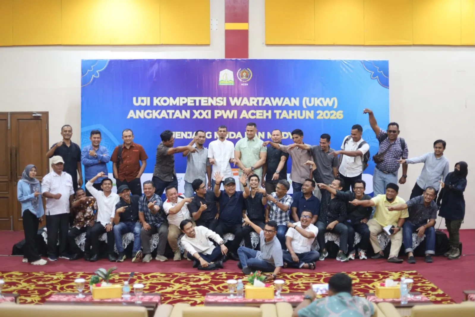 35 Peserta UKW PWI Aceh Angkatan XXI Dinyatakan Kompeten