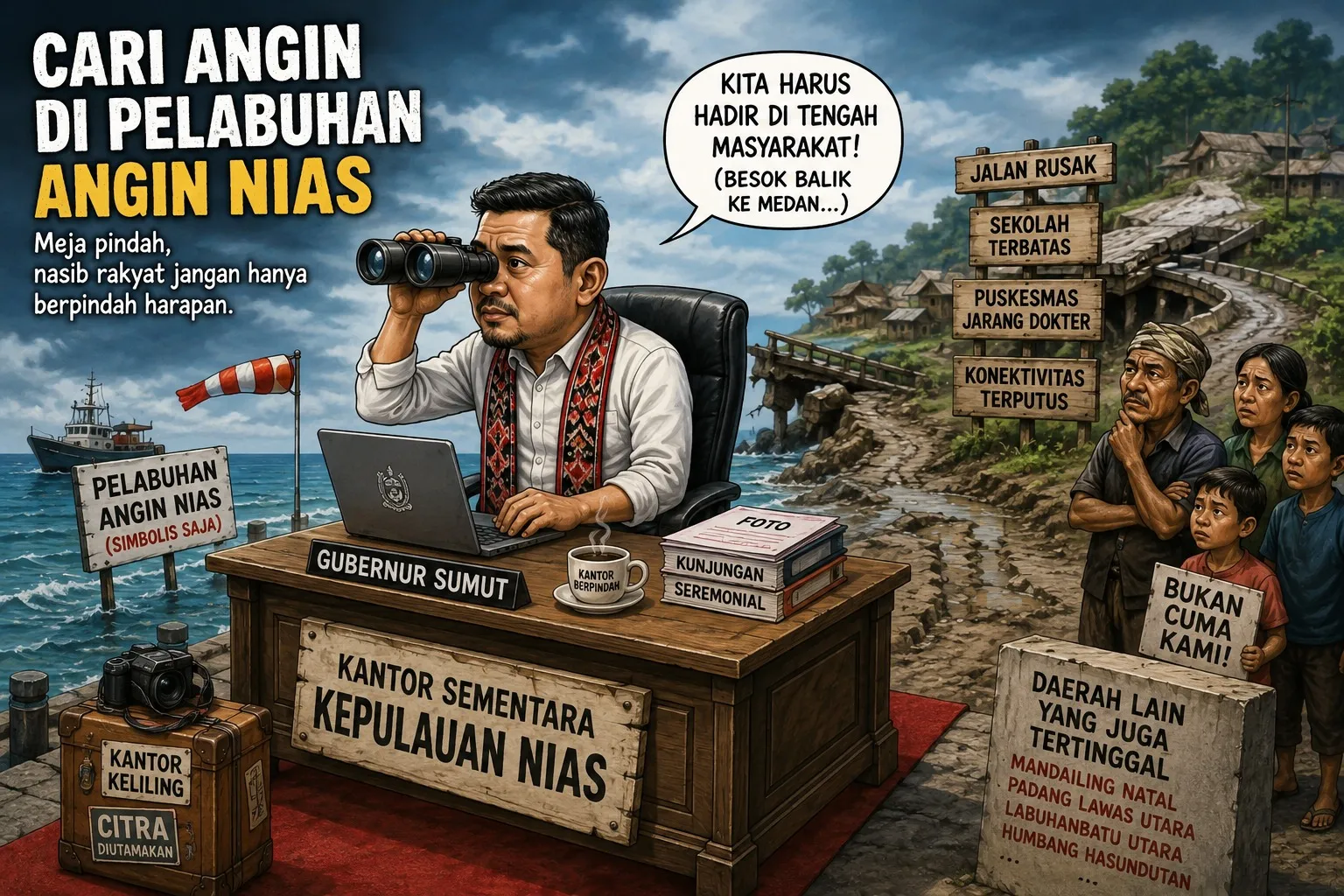 “Cari Angin” di Pelabuhan Angin Nias