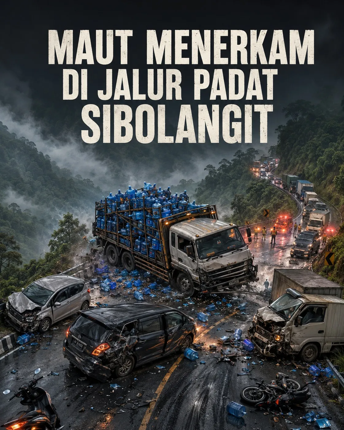Maut Menerkam di Jalur Padat Sibolangit