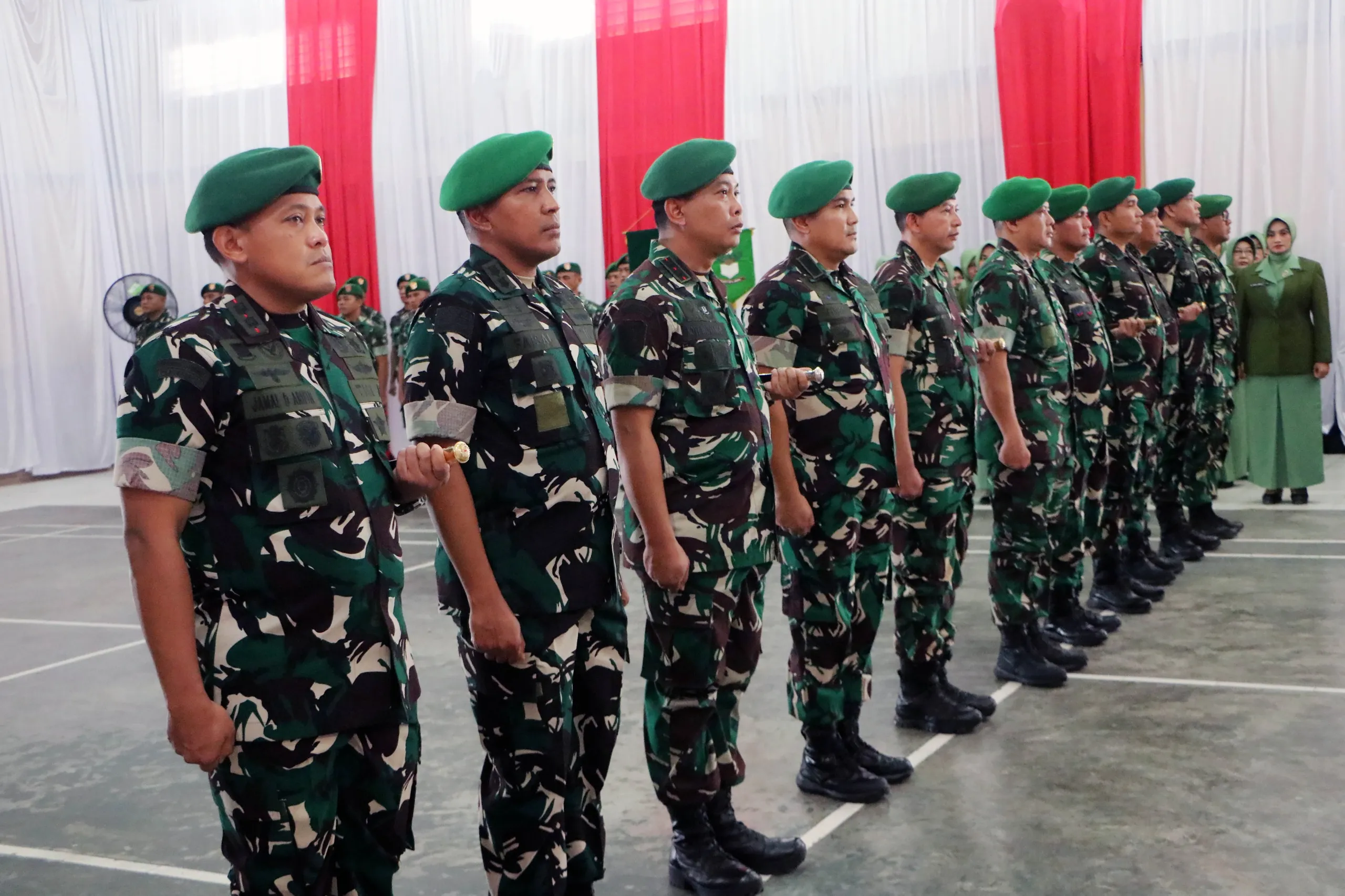Danrem Brigjen Ali Imran Pimpin Sertijab Lima Dandim Jajaran Korem Lilawangsa