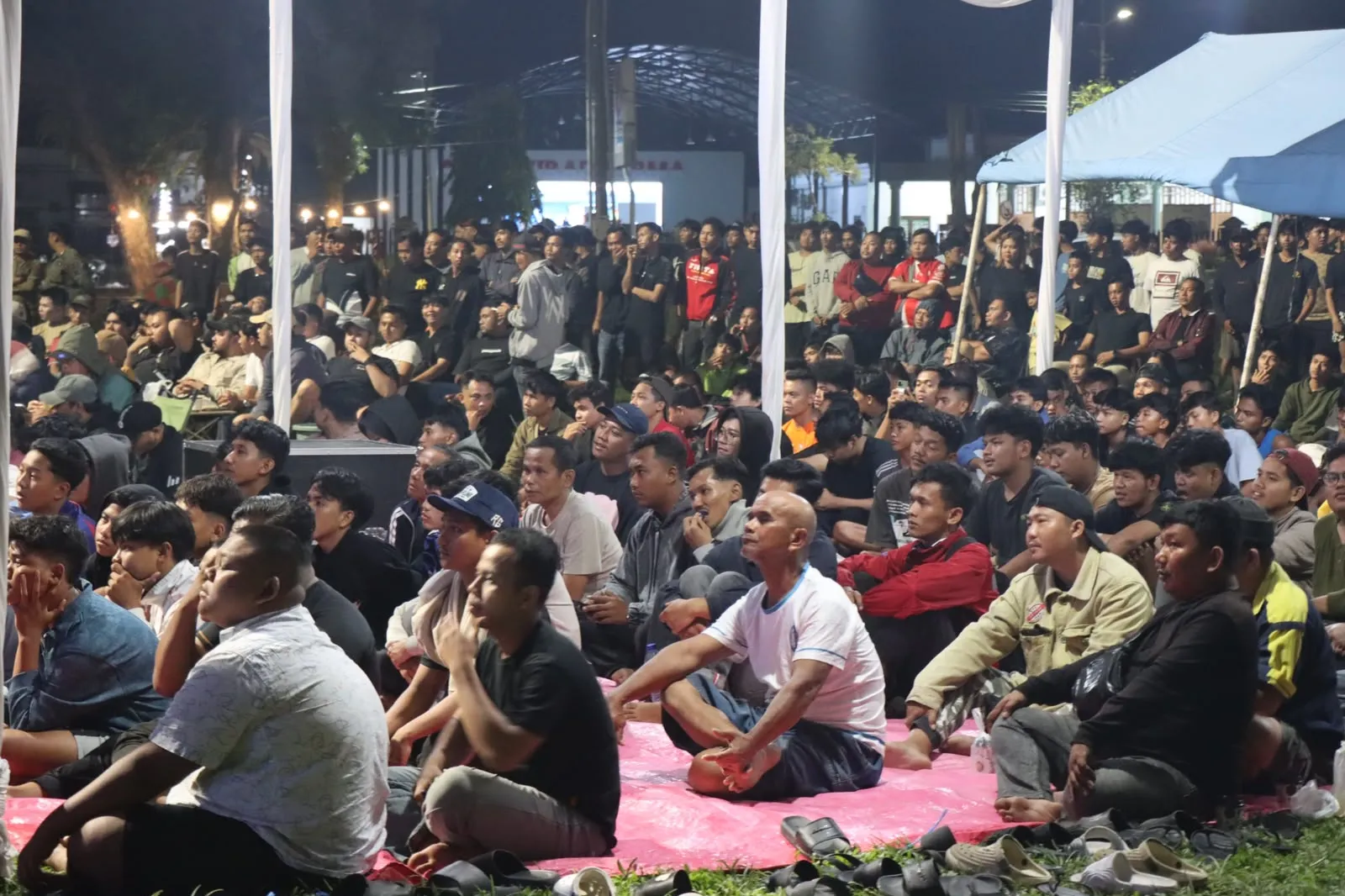 Nobar Final Piala Dunia 2026 Pemko Binjai, Ratusan Warga Padati Lapangan Merdeka