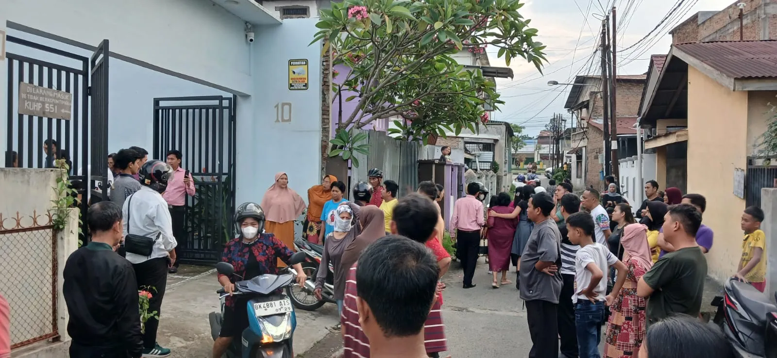 Warga Kembali Protes RTT di Jl. Garu V Dijadikan Tempat Beribadah