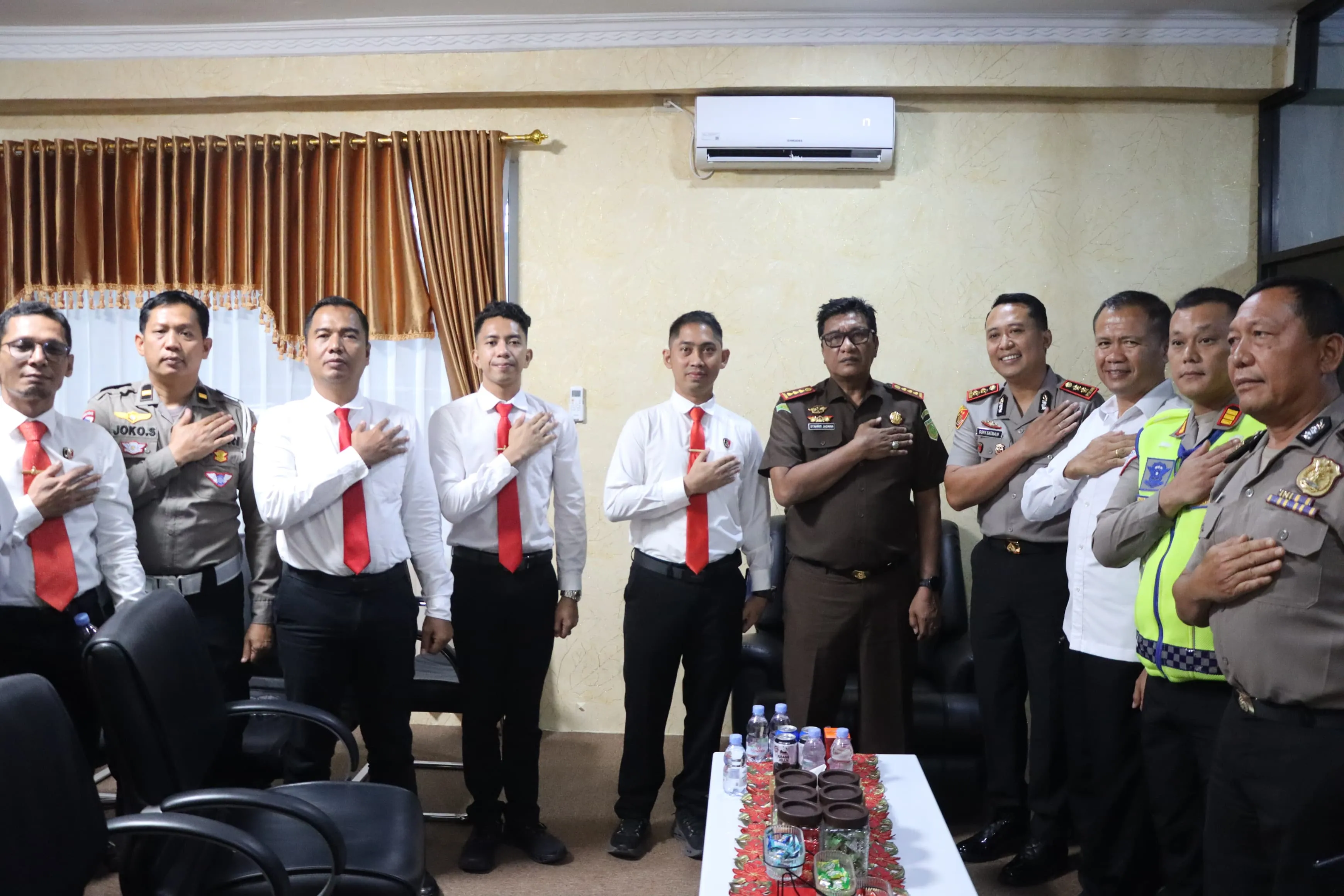 Perkuat Sinergi Penegakan Hukum, Polres Batubara Silaturahmi ke Kejaksaan Negeri
