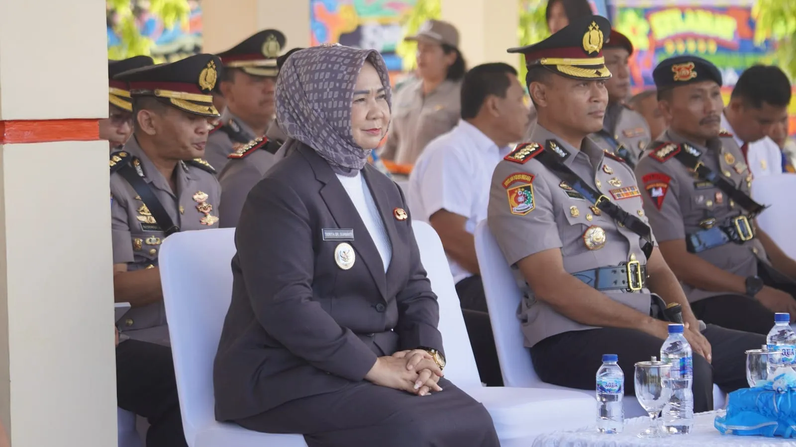Plt Bupati Tiorita Dorong Lahirnya Polisi Profesional dan Pengayom Masyarakat
