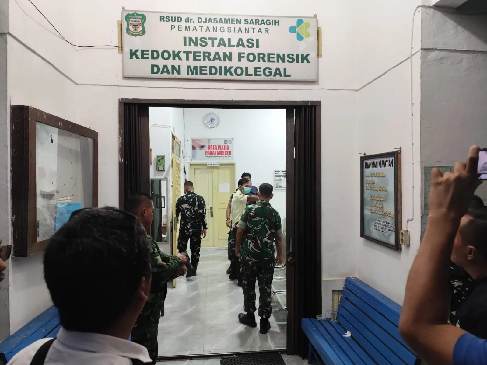 Mayat Pria Ditemukan Tergantung di Area Sungai Rindam Pematangsiantar