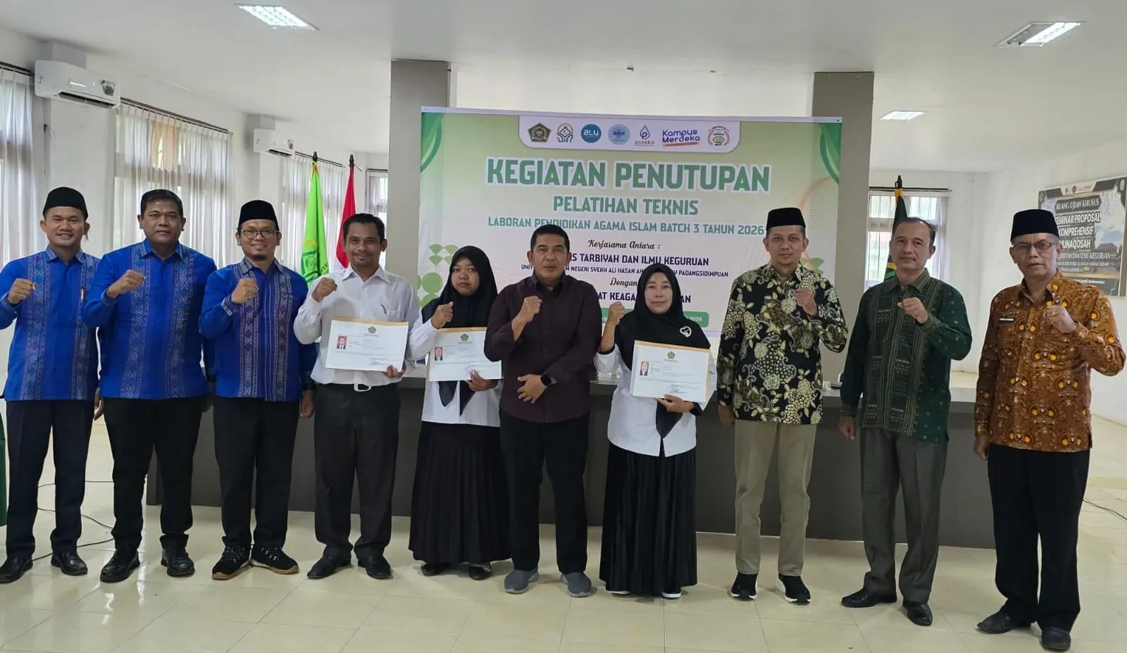 Tingkatkan Kompetensi Guru, FTIK UIN Syahada dan BDK Medan Gelar Diklat Laboratorium