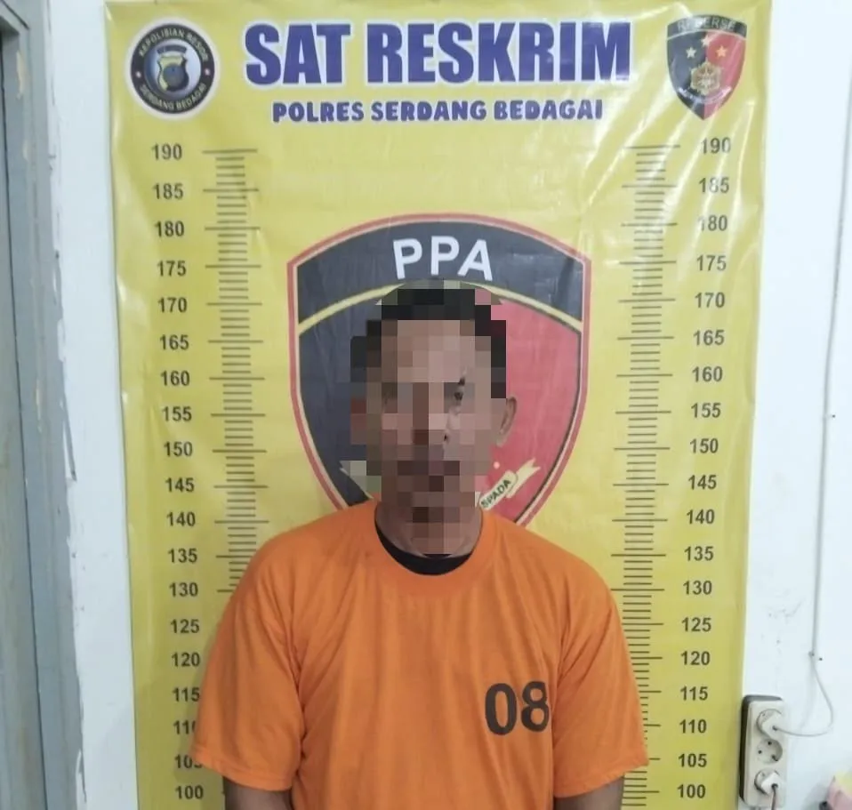 Polres Sergai Tangkap Pria Terduga Pencabulan Anak di Bawah Umur