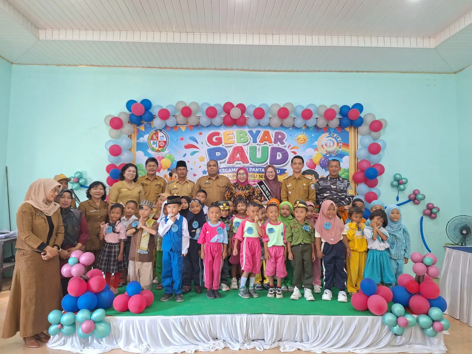Perdana, Camat Boby Arianto Buka Gebyar PAUD Kecamatan Pantai Labu 2026
