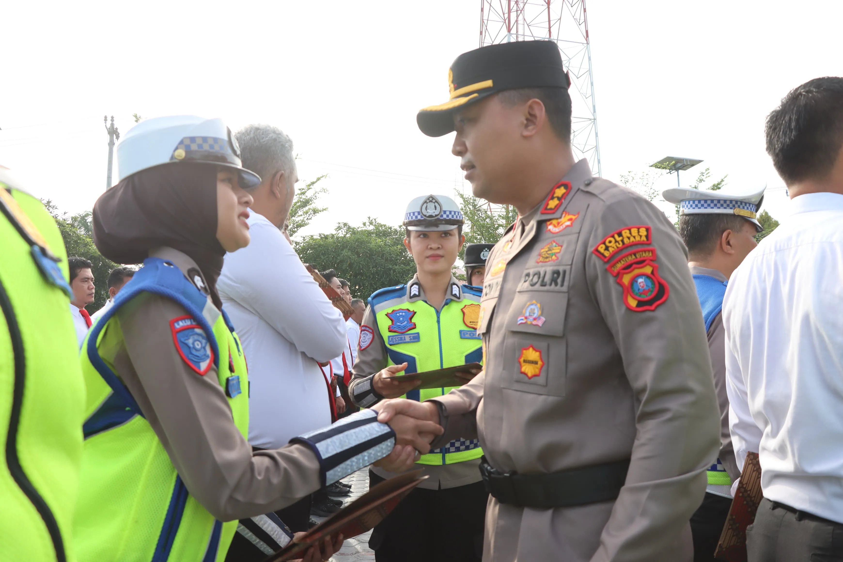 38 Personel Berprestasi Terima Penghargaan Dari Kapolres Batubara