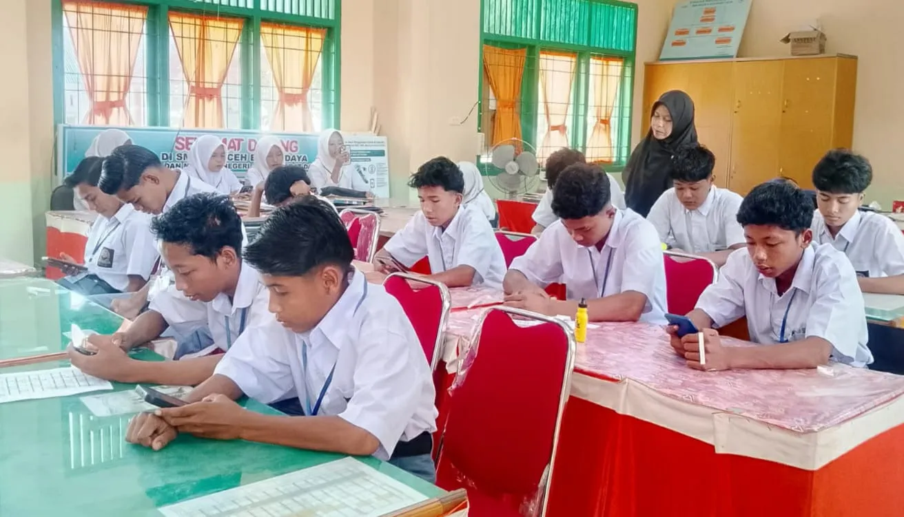 SMKN 4 Abdya Sukses Gelar Try Out Asesmen MPLS 2026, Abu Bakar: Bangun Budaya Belajar