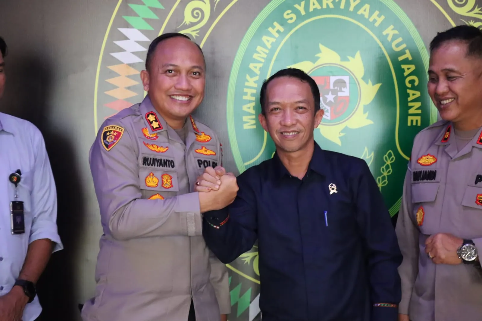 Wujudkan Layanan Hukum Makin Baik, Kapolres Agara Jalin Silaturahmi Ke Mahkamah Syar’iyah