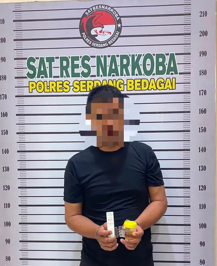 Dua Terduga Jaringan Pengedar Narkotika Dibekuk di Perbaungan