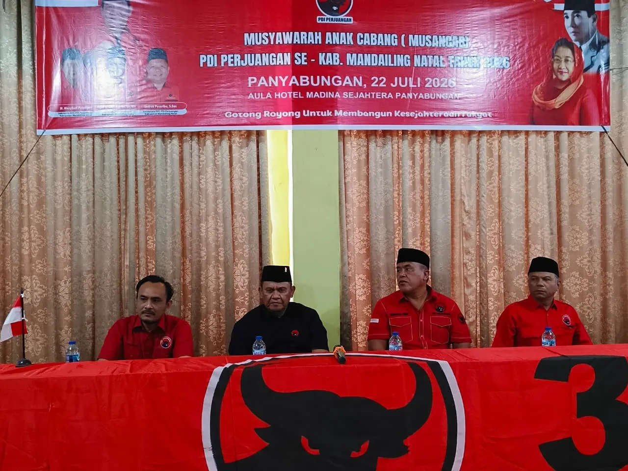 DPC.PDI Perjuangan Madina Musancab, Optimis Tambah Kursi di Pemilu Mendatang