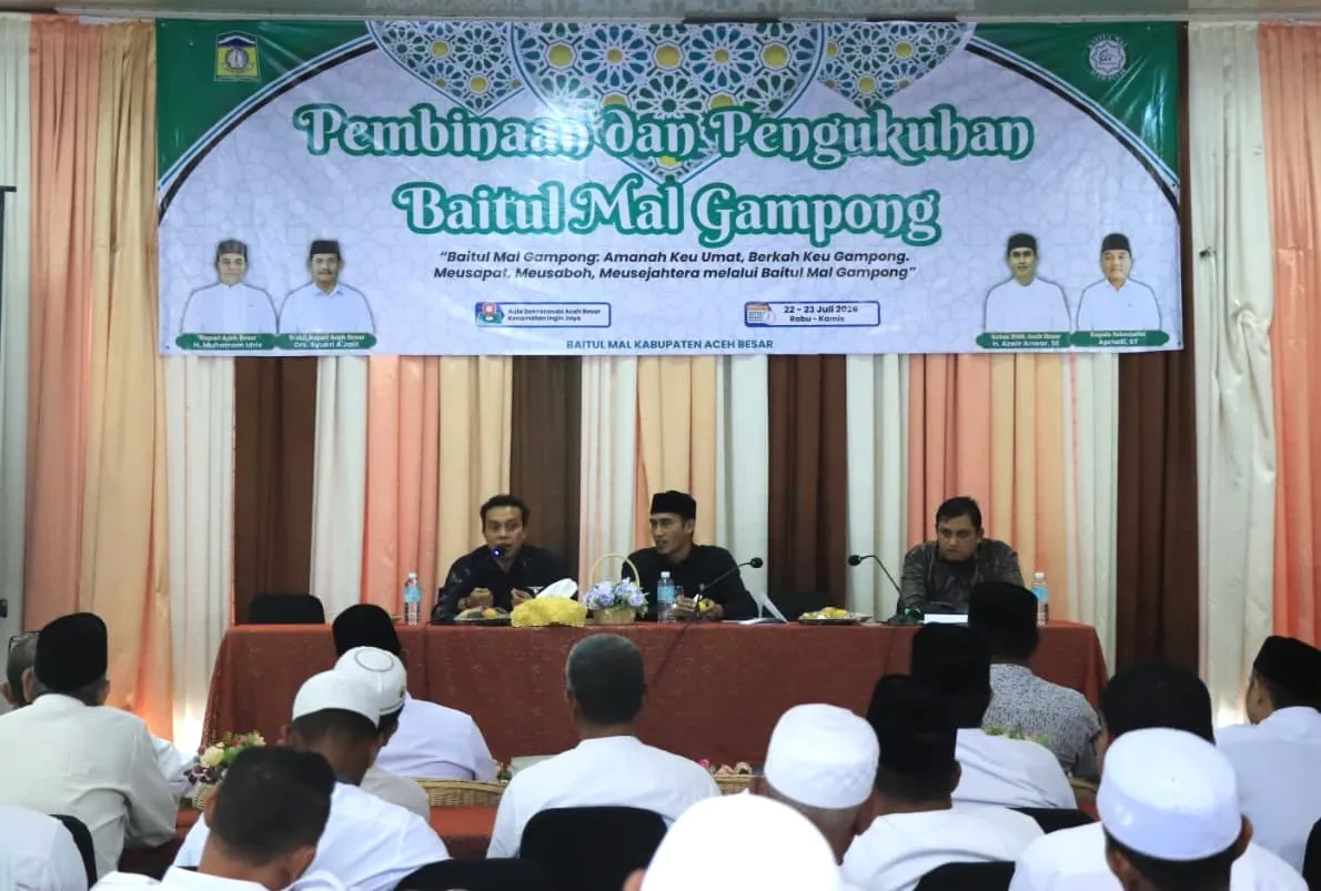 Fahmi M Nasir : Baitul Mal Gampong Harus Mampu Lahirkan Muzakki dan Wakif Baru