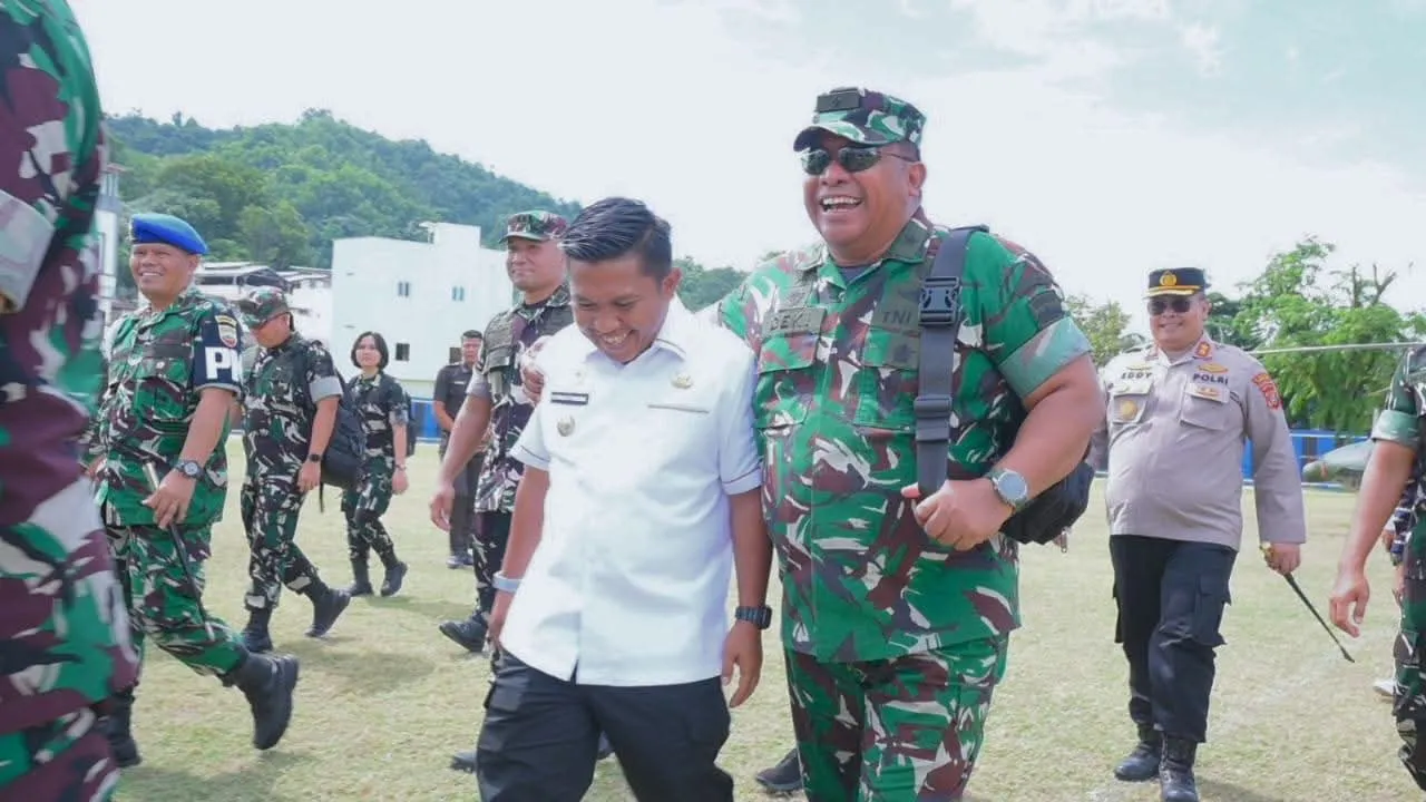 Wali Kota Sibolga Sambut Pangdam I/Bukit Barisan