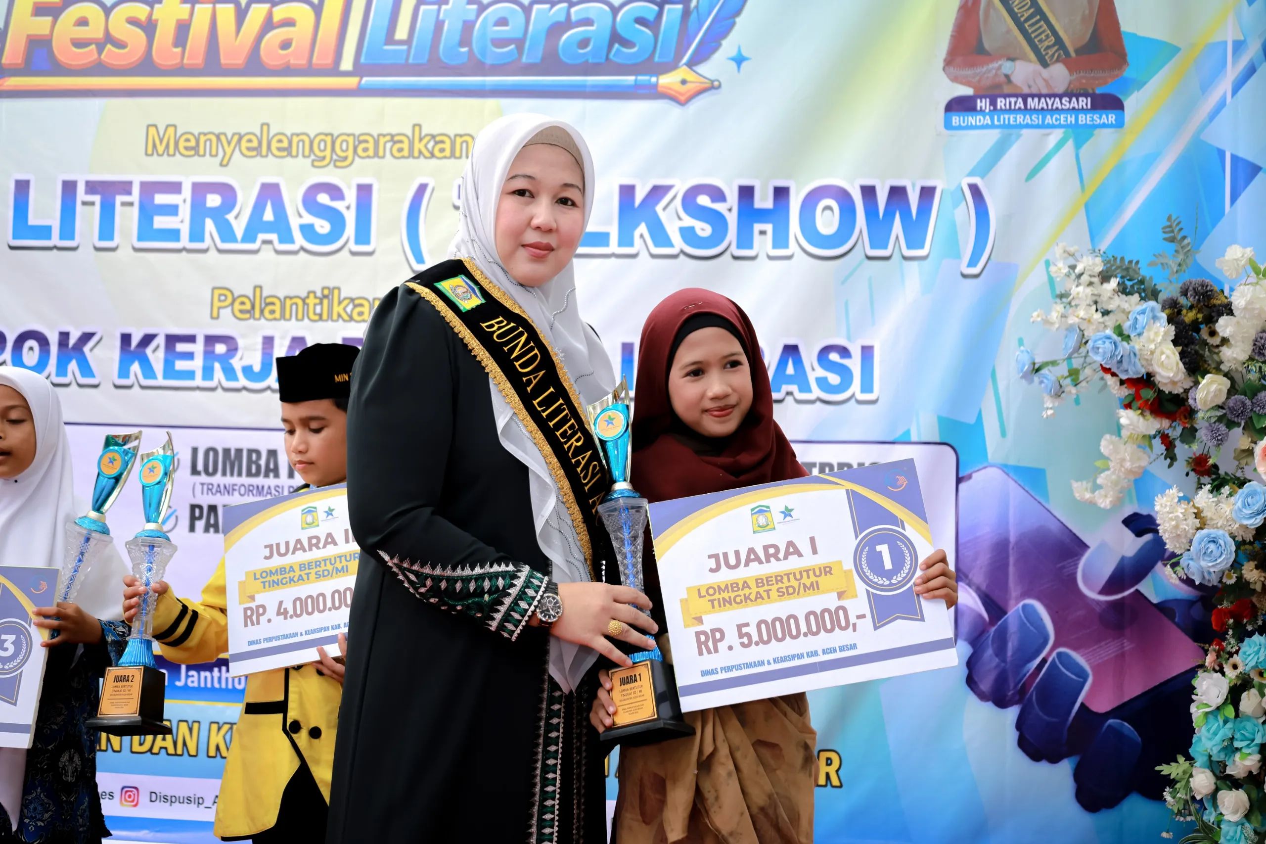 Tutup Festival Literasi, Rita Mayasari Dorong Literasi Jadi Kebiasaan