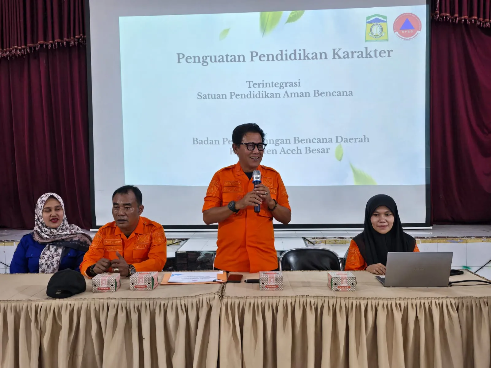 BPBD Aceh Besar Edukasi 1.559 Pelajar Lewat MPLS