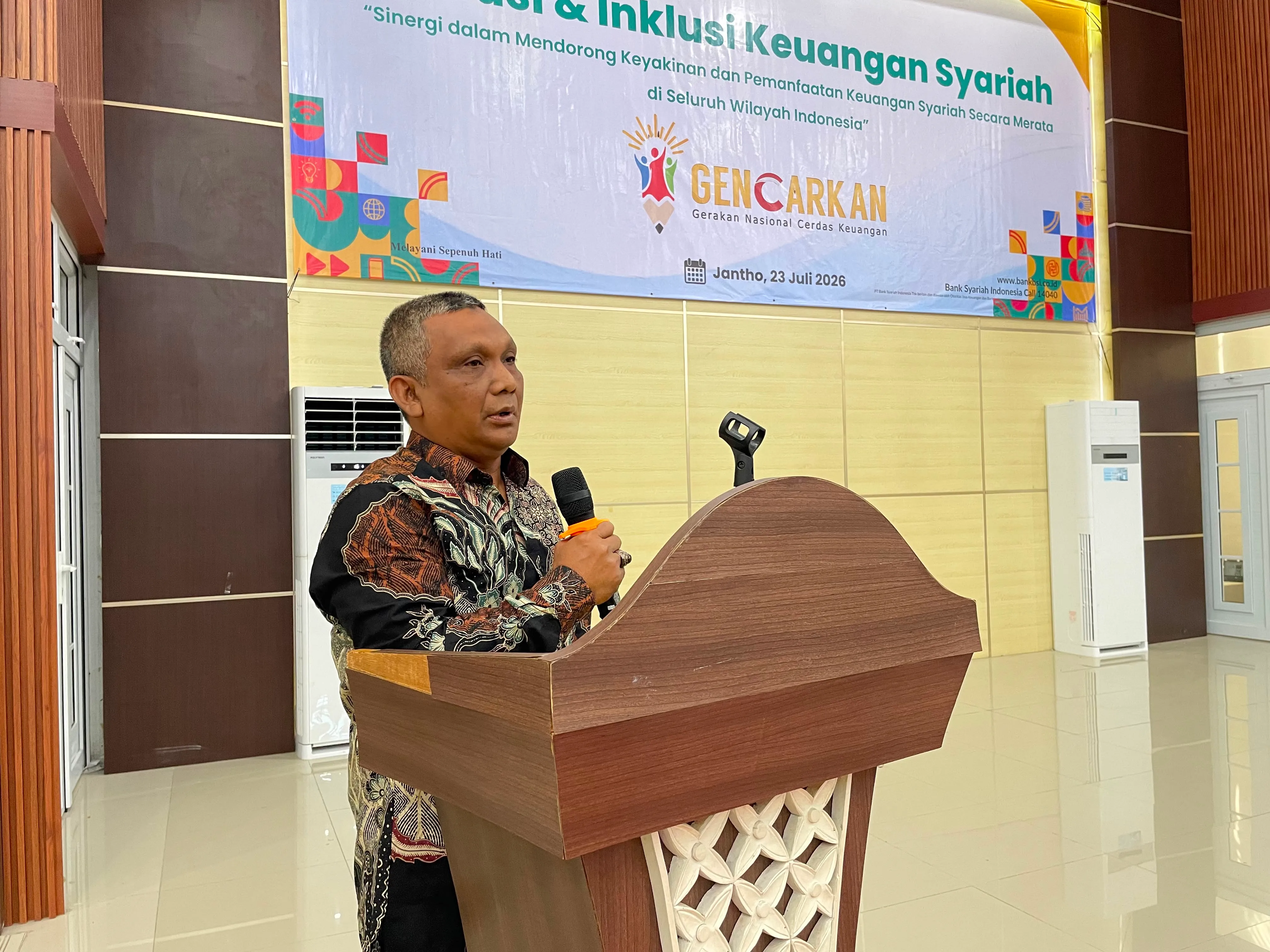 Pemkab Aceh Besar Dukung Penguatan Literasi Keuangan Syariah Melalui Gencarkan